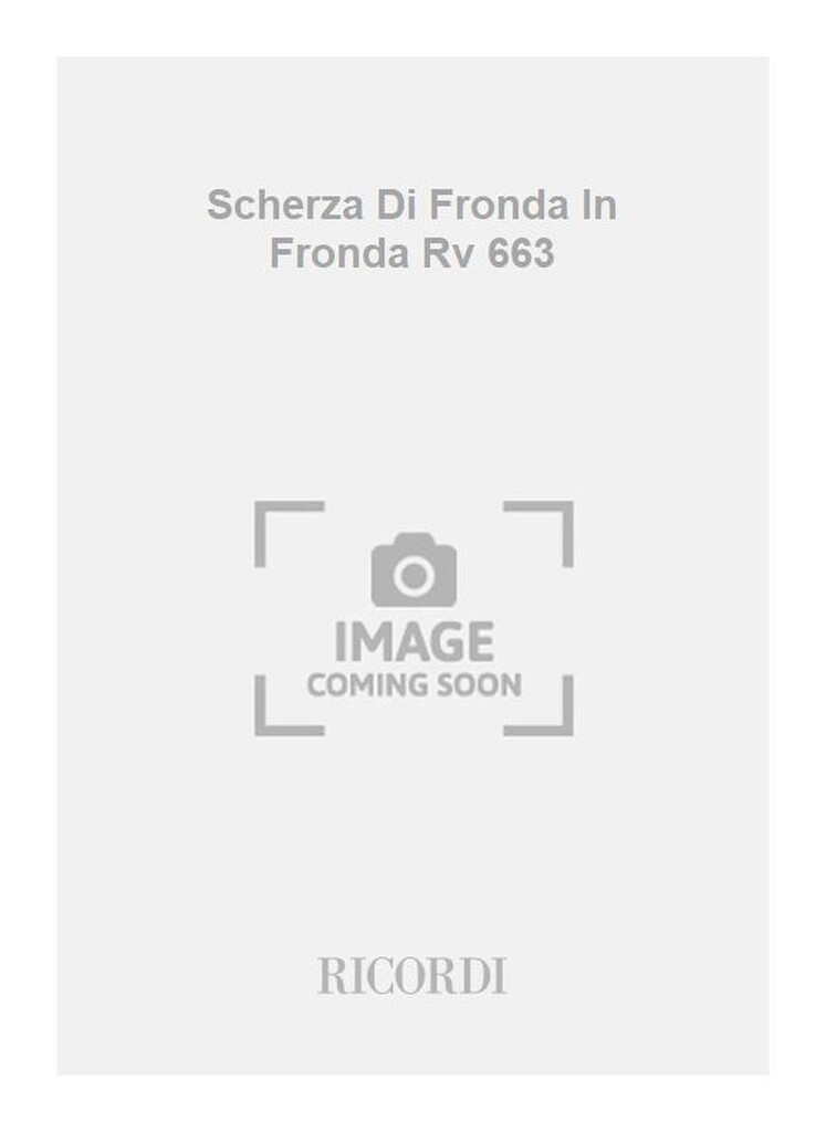 Scherza Di Fronda In Fronda Rv 663